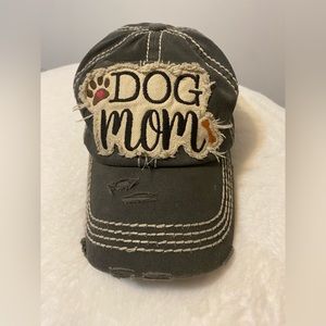 Distressed Dog Mom Hat